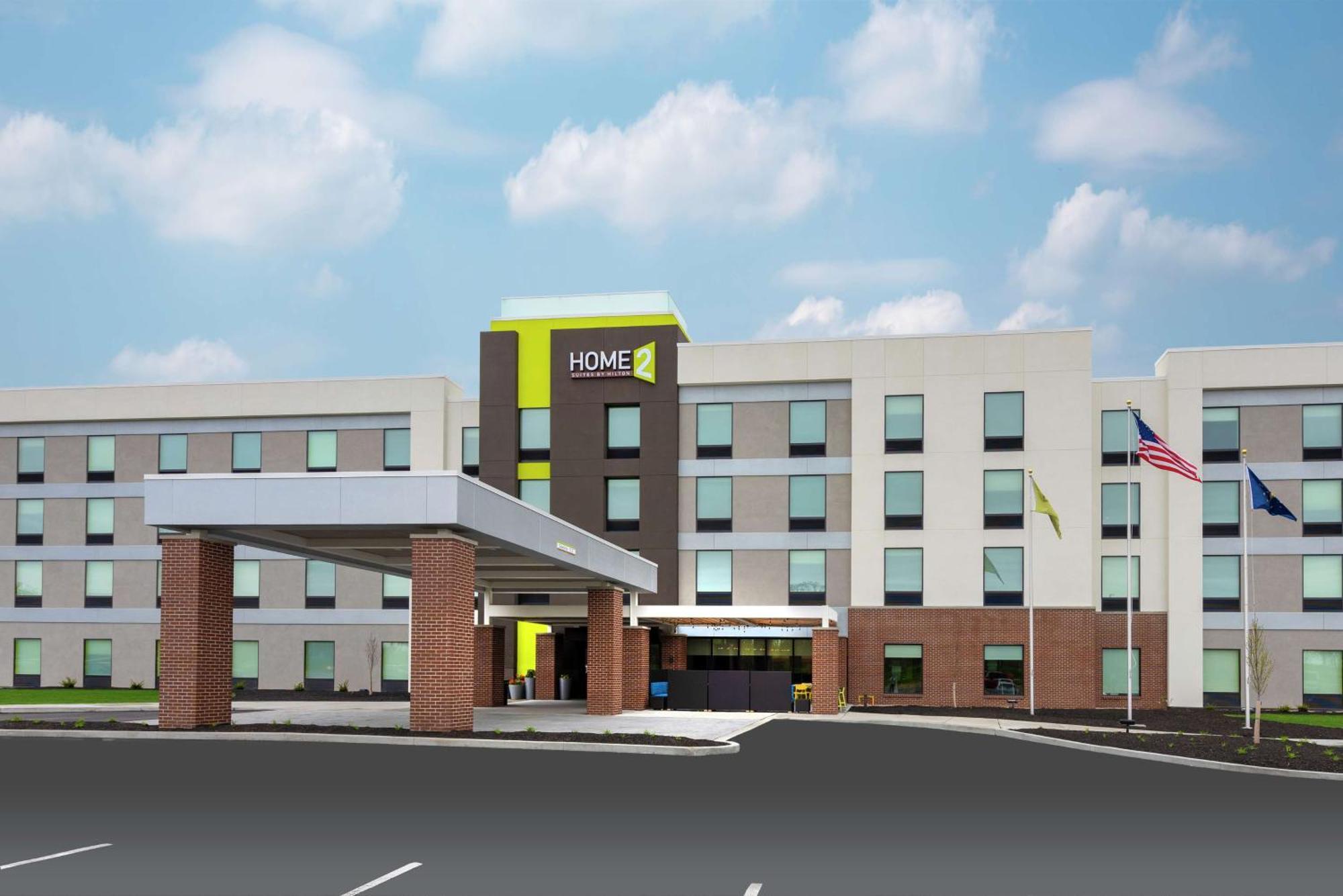 Home2 Suites By Hilton Indianapolis Airport מראה חיצוני תמונה